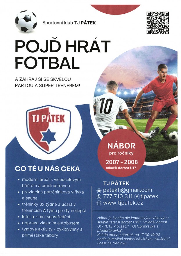 Fotbal - TJ Pátek