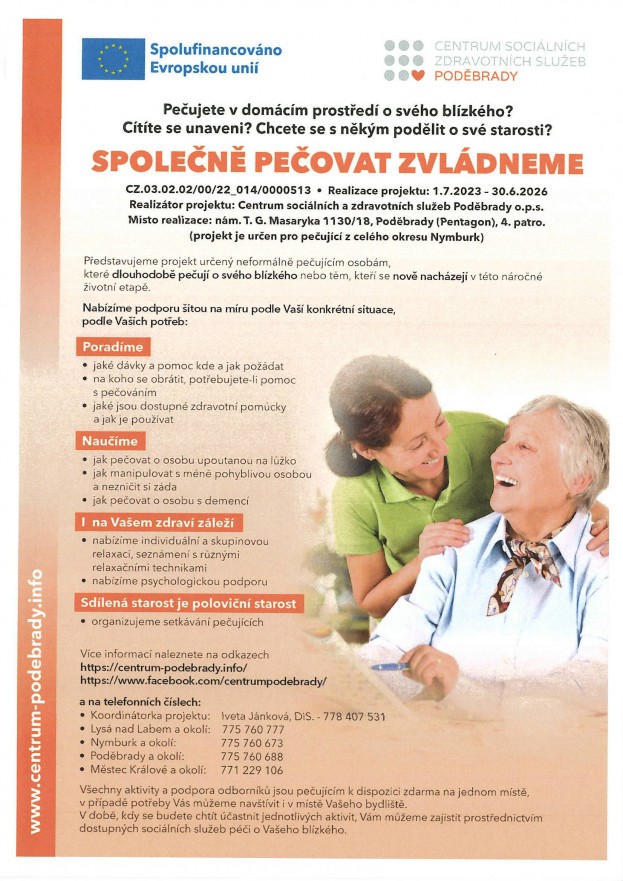 Společné pečovat zvládneme